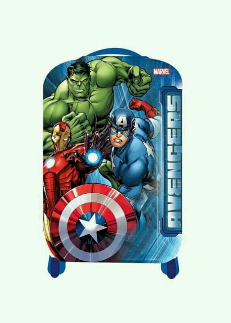(18") Avengers Print Kids Trolley Bag - Blue